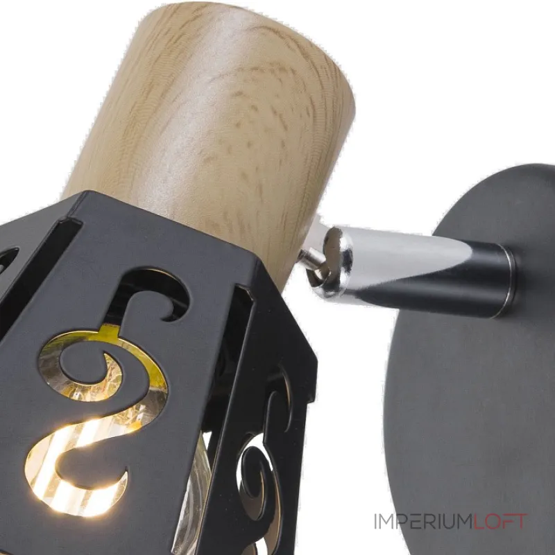 Спот Rivoli Notabile W1 BK Б0038110 Цвет арматуры черный Цвет плафонов черный Спот Rivoli Notabile W1 BK Б0038110 Цвет арматуры черный Цвет плафонов черный