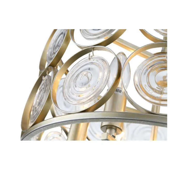 Светильник на штанге ST-Luce Seranda SL1105.202.06 Цвет арматуры золото Цвет плафонов золото от ImperiumLoft