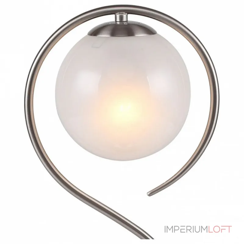 Настольная лампа декоративная F-promo Fabbio 2349-1T Цвет арматуры никель Цвет плафонов белый от ImperiumLoft Настольная лампа декоративная F-promo Fabbio 2349-1T Цвет арматуры никель Цвет плафонов белый от ImperiumLoft