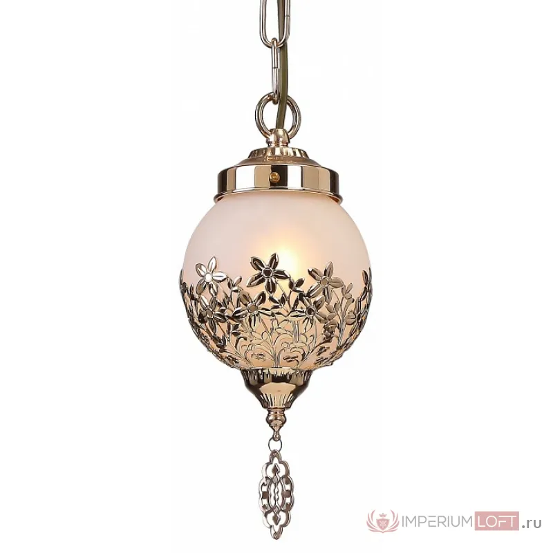 Подвесной светильник Arte Lamp Moroccana A4552SP-1GO Цвет арматуры золото Цвет плафонов золото от ImperiumLoft