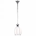 Подвесной светильник Arte Lamp Venezia A2115SP-1WH Цвет арматуры хром Цвет плафонов белый от ImperiumLoft