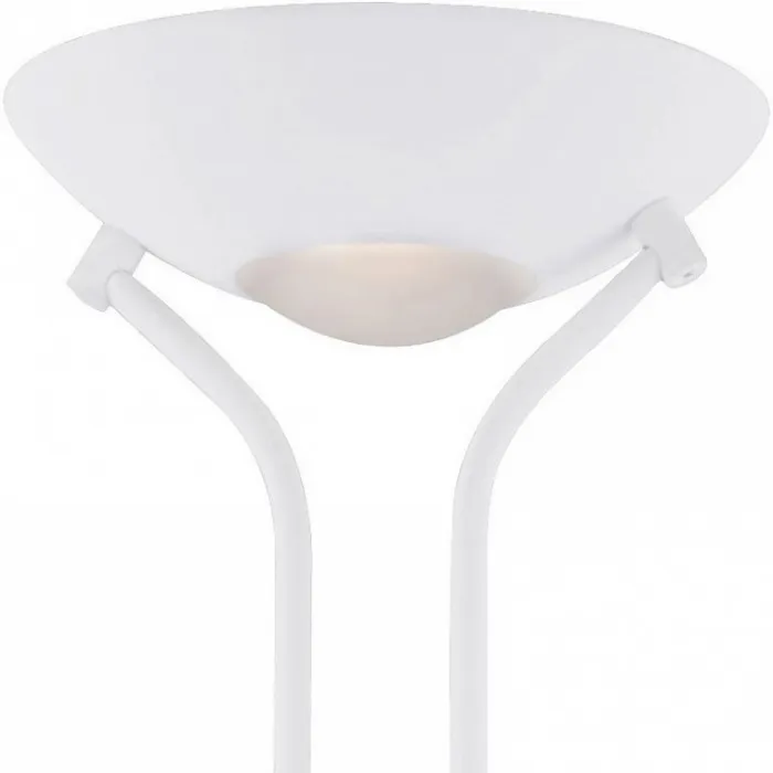 Торшер с подсветкой Arte Lamp Duetto A4329PN-2WH Цвет арматуры белый Цвет плафонов белый от ImperiumLoft