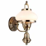 Бра Arte Lamp Armstrong A3560AP-1AB Цвет арматуры бронза Цвет плафонов белый