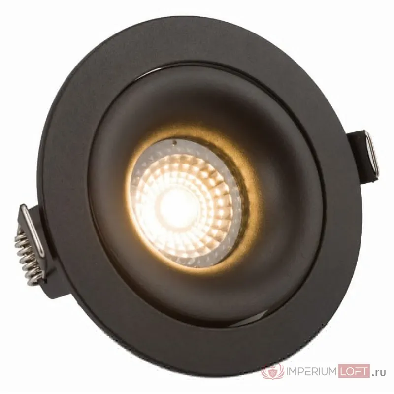 Встраиваемый светильник Denkirs Roto DK2120-BK от ImperiumLoft