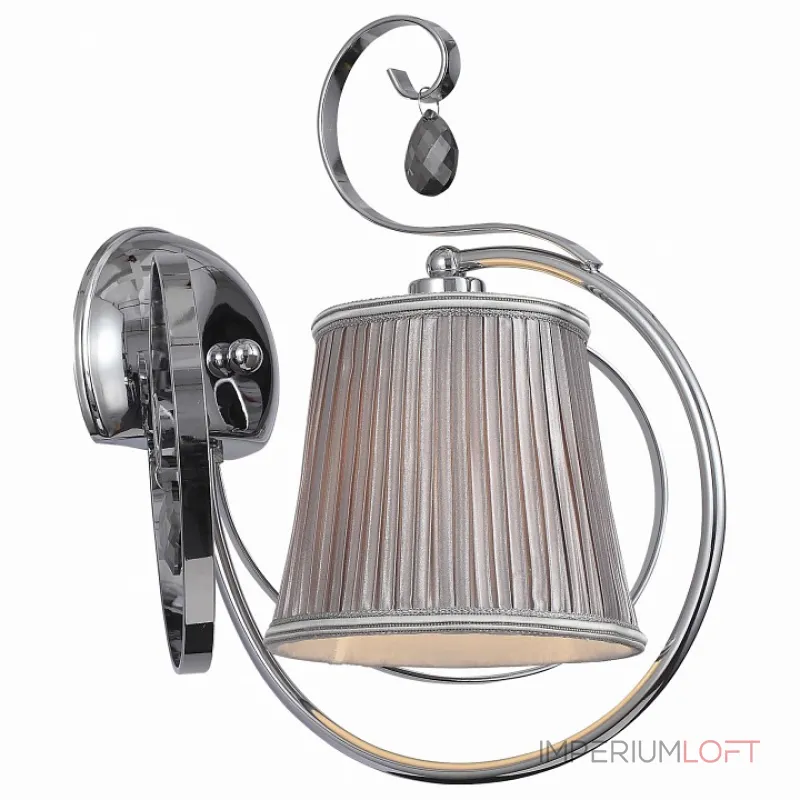 Бра EVOLUCE Azzurro SL177.101.01 Цвет арматуры хром Цвет плафонов серебро от ImperiumLoft Бра EVOLUCE Azzurro SL177.101.01 Цвет арматуры хром Цвет плафонов серебро от ImperiumLoft