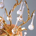 Бра Divinare Salice 3132/16 AP-2 Цвет арматуры золото Цвет плафонов прозрачный