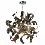 Подвесной светильник Lussole Briosco LSA-5903-07 Цвет арматуры хром Цвет плафонов хром от ImperiumLoft