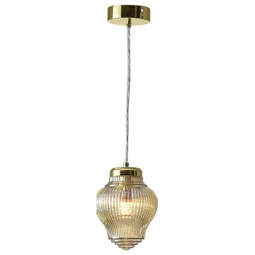 Подвесной светильник Newport 6143/S gold без плафона