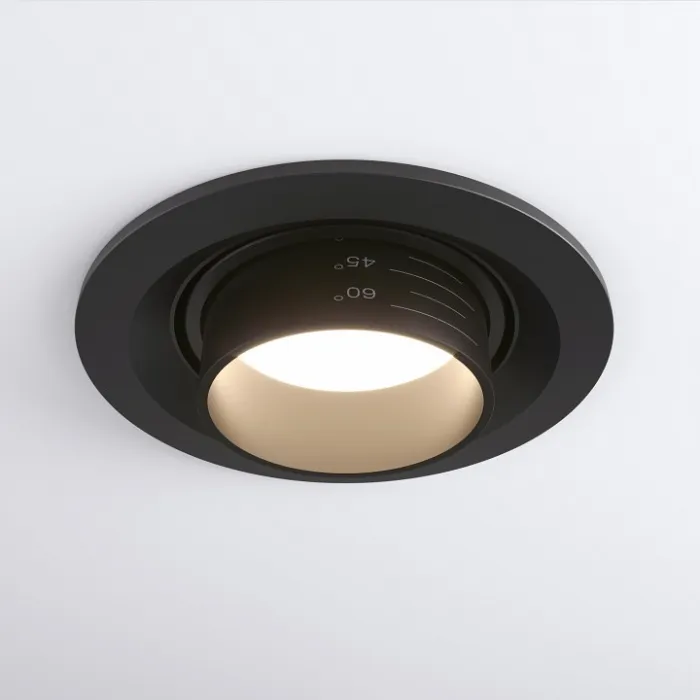 Встраиваемый светильник на штанге Elektrostandard 9920 LED a052478 Цвет арматуры черный Цвет плафонов черный от ImperiumLoft