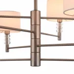 Люстра на штанге Maytoni Lincoln MOD527PL-08N Цвет арматуры неокрашенный Цвет плафонов белый от ImperiumLoft