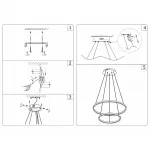 Подвесная люстра Kink Light Тор 08219,19A(4000K)
