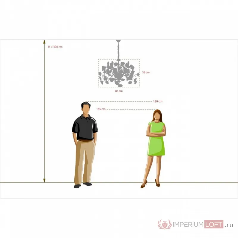 Подвесная люстра MW-Light Розенхейм 615011505 Цвет арматуры черный Цвет плафонов золото от ImperiumLoft
