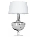Настольная лампа декоративная 4 Concepts Oxford Transparent Black L048311501 от ImperiumLoft