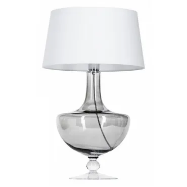 Настольная лампа декоративная 4 Concepts Oxford Transparent Black L048311501 от ImperiumLoft