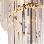 Подвесной светильник Divinare Charlotte 3011/01 SP-11 Цвет плафонов прозрачный Цвет арматуры золото от ImperiumLoft