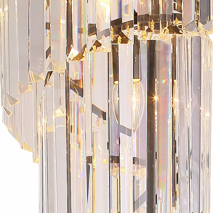 Подвесной светильник Divinare Charlotte 3011/01 SP-11 Цвет плафонов прозрачный Цвет арматуры золото от ImperiumLoft