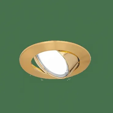 Встраиваемый светильник Gauss Metal 1 CA007 Цвет арматуры золото Цвет плафонов золото