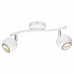 Спот Arte Lamp Piatto A6251PL-2WH Цвет арматуры белый Цвет плафонов белый от ImperiumLoft