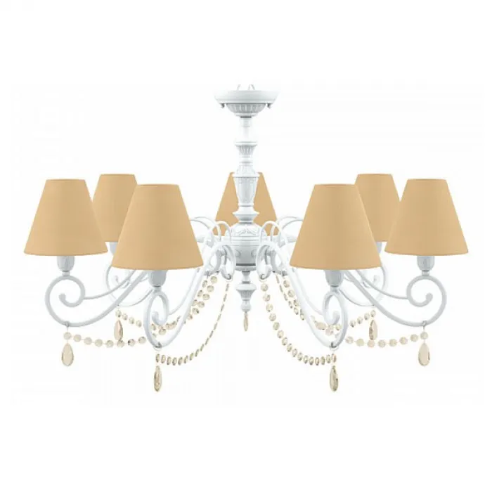 Подвесная люстра Lamp4You Classic 23 E3-07-WM-LMP-O-23-CRL-E3-07-CH-UP Цвет плафонов желтый от ImperiumLoft