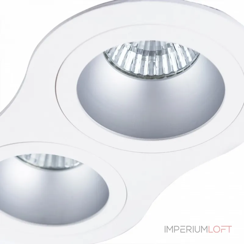 Встраиваемый светильник Arte Lamp Alkes A2161PL-2WH Цвет арматуры Белый Встраиваемый светильник Arte Lamp Alkes A2161PL-2WH Цвет арматуры Белый
