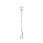 Фонарный столб Arte Lamp Monaco A1497PA-1WG Цвет арматуры золото Цвет плафонов белый