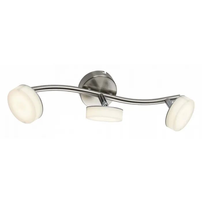 Спот TopLight Penelope TL1237Y-03SN Цвет арматуры никель Цвет плафонов белый от ImperiumLoft