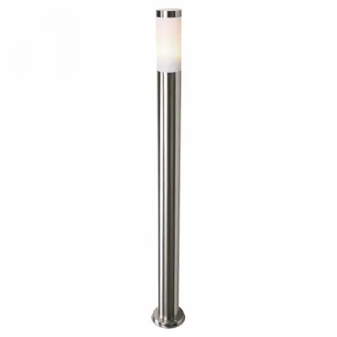 Наземный высокий светильник Arte Lamp Salire A3157PA-1SS Цвет арматуры серебро Цвет плафонов белый
