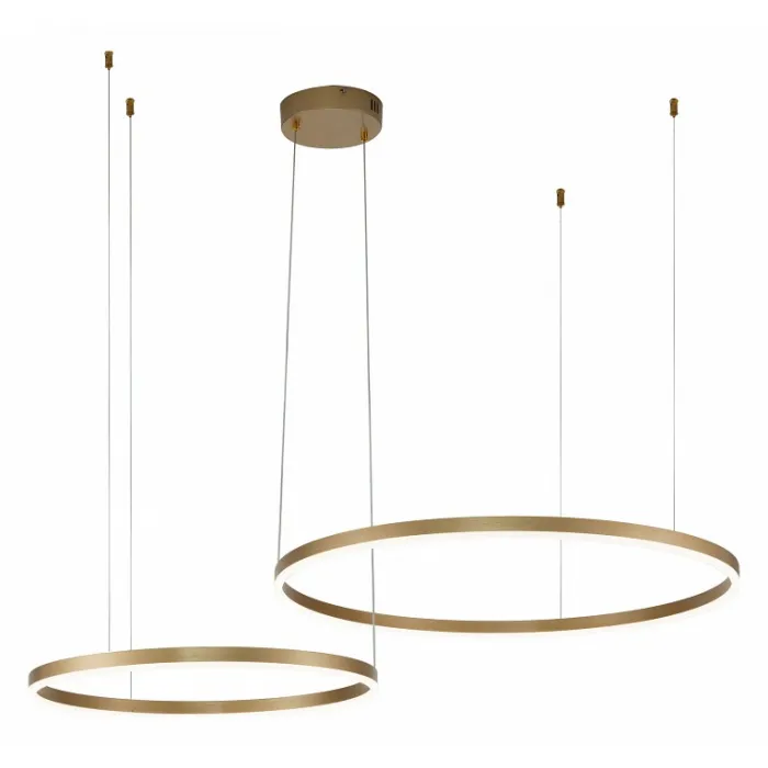Подвесной светильник Indigo Galass 14001/2P Gold от ImperiumLoft