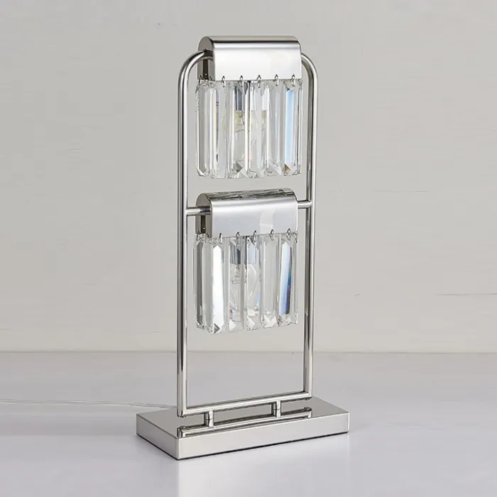Настольная лампа декоративная Newport 4202/T chrome от ImperiumLoft