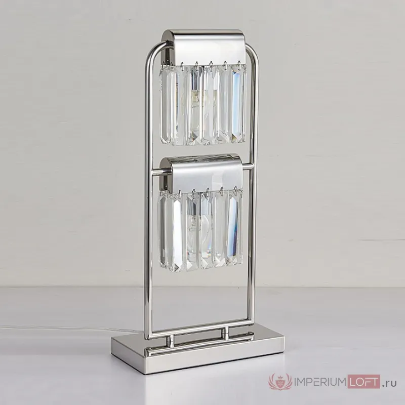Настольная лампа декоративная Newport 4202/T chrome от ImperiumLoft