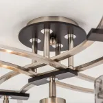 Потолочная люстра Citilux Мерида CL142155 Цвет плафонов серый Цвет арматуры никель от ImperiumLoft