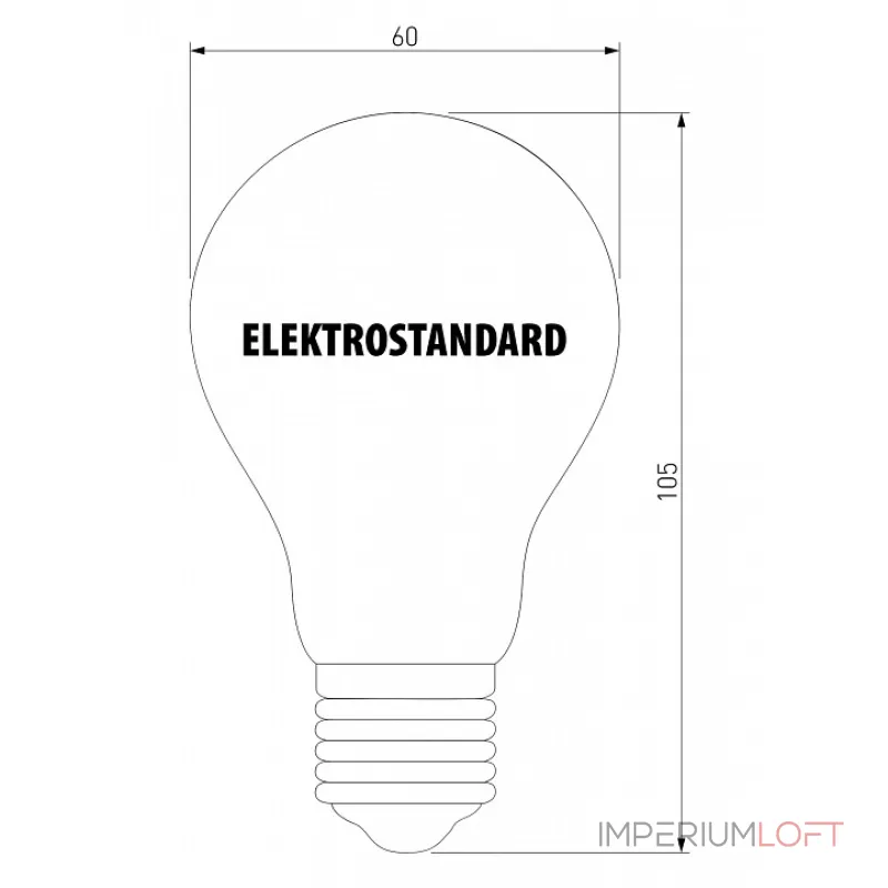 Лампа светодиодная Elektrostandard BLE2705 E27 8Вт 3300K a048278 Цвет арматуры никель Цвет плафонов белый от ImperiumLoft Лампа светодиодная Elektrostandard BLE2705 E27 8Вт 3300K a048278 Цвет арматуры никель Цвет плафонов белый от ImperiumLoft