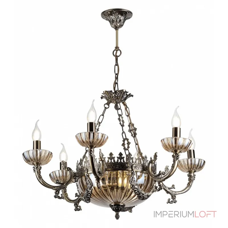 Подвесная люстра Rivoli Patricia P9 AB Б0038438 