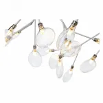 Подвесная люстра ST-Luce Riccardo SL411.533.45 Цвет арматуры белый Цвет плафонов прозрачный от ImperiumLoft