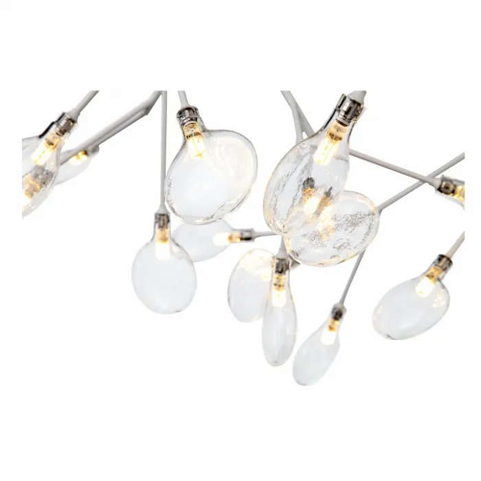 Подвесная люстра ST-Luce Riccardo SL411.533.45 Цвет арматуры белый Цвет плафонов прозрачный от ImperiumLoft