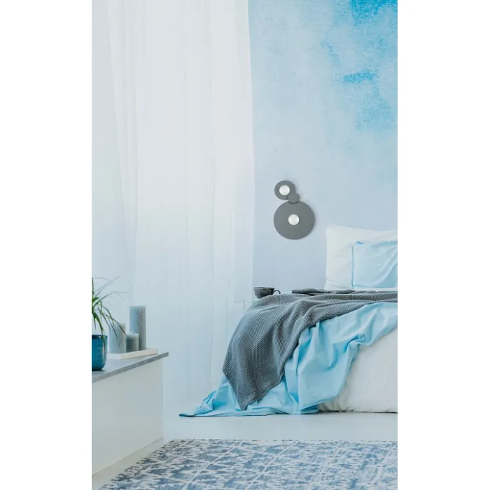 Накладной светильник DeMarkt Круз 637017702 Цвет плафонов серый от ImperiumLoft
