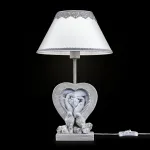 Настольная лампа декоративная Maytoni Bouquet ARM023-11-S Цвет арматуры серый Цвет плафонов белый от ImperiumLoft
