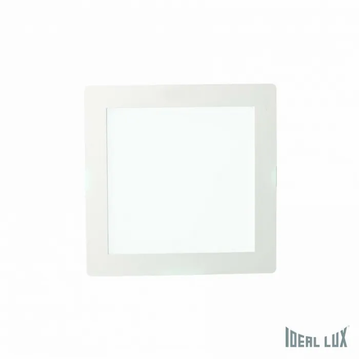 Встраиваемый светильник Ideal Lux Groove GROOVE 20W SQUARE 3000K Цвет арматуры белый от ImperiumLoft