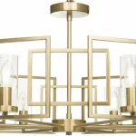 Подвесная люстра Maytoni Bowi H009PL-08G Цвет арматуры золото Цвет плафонов прозрачный от ImperiumLoft