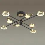 Люстра на штанге Odeon Light Denzel 4321/63CL от ImperiumLoft