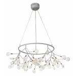 Подвесная люстра ST-Luce Riccardo SL411.533.45 Цвет арматуры белый Цвет плафонов прозрачный от ImperiumLoft