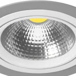 Встраиваемый светильник Lightstar Intero 111 i91906 Цвет арматуры серый