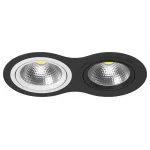 Встраиваемый светильник Lightstar Intero 111 i9270607 Цвет арматуры черно-белый от ImperiumLoft