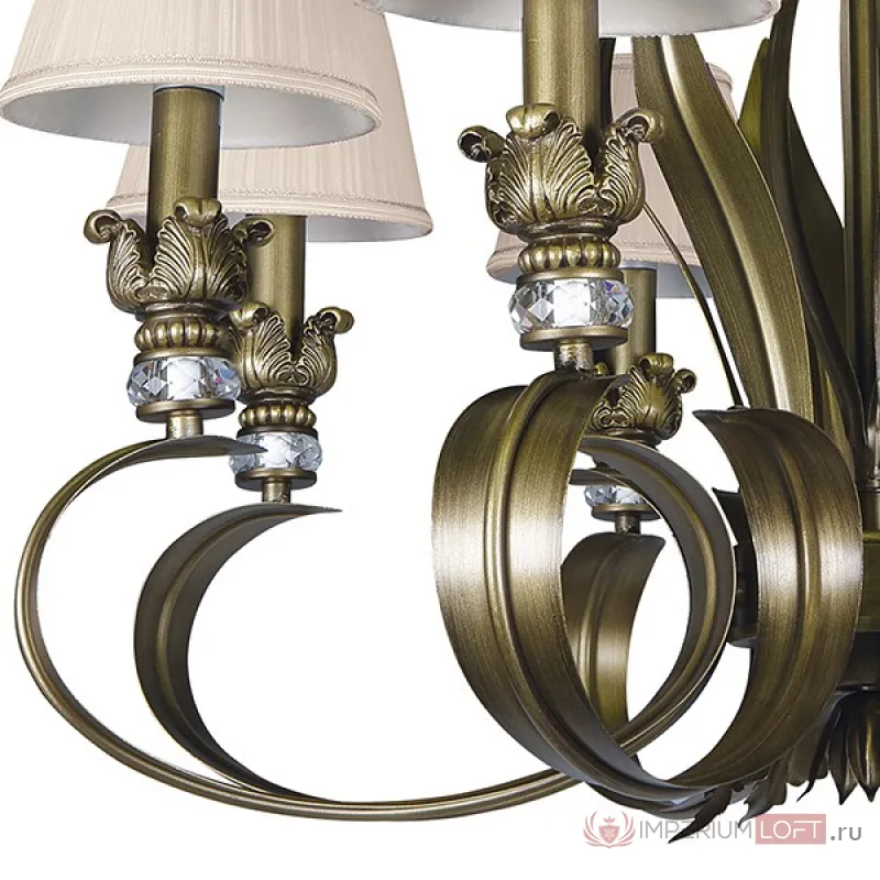 Подвесная люстра Lightstar Antique 783081 Цвет арматуры бронза Цвет плафонов кремовый от ImperiumLoft
