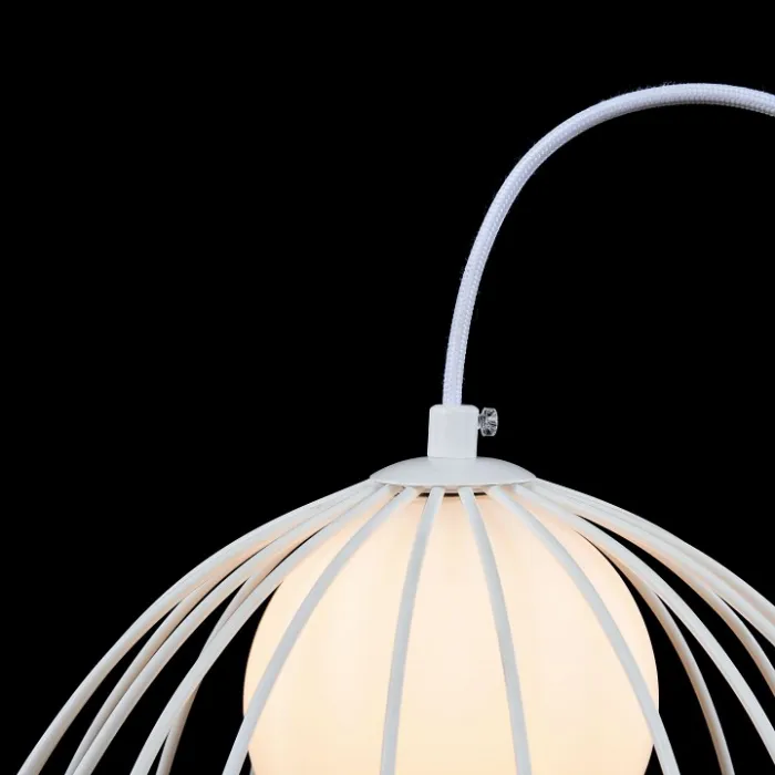 Настольная лампа декоративная Maytoni Polly MOD542TL-01W Цвет арматуры белый Цвет плафонов белый от ImperiumLoft