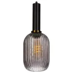 Подвесной светильник Loft it Iris 2070-A+BL Цвет арматуры черный Цвет плафонов серый от ImperiumLoft