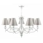 Подвесная люстра Maytoni Eclectic 1 M2-07-WM-LMP-O-4 Цвет арматуры белый Цвет плафонов серый от ImperiumLoft