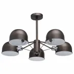 Люстра на штанге MW-Light Даунтаун 1 691011205 Цвет арматуры коричневый Цвет плафонов коричневый от ImperiumLoft