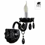 Бра Arte Lamp Teatro A3964AP-1BK Цвет арматуры хром Цвет плафонов черный