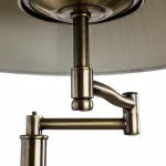 Настольная лампа декоративная Arte Lamp California A2872LT-1AB Цвет арматуры бронза Цвет плафонов кремовый